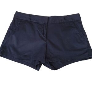 J. Crew Navy Blue Chino Shorts size 8
